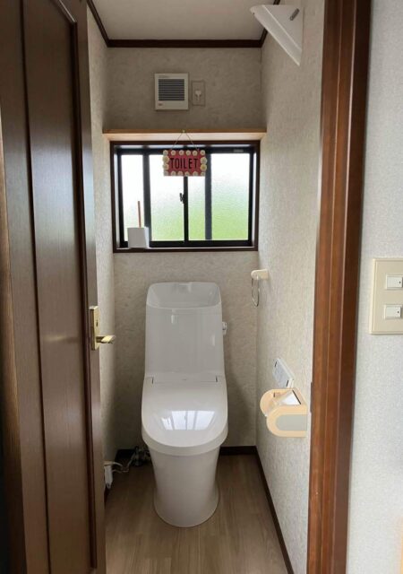 トイレ：福島県田村市　	 LIXIL アメージュシャワーZ1トイレ工事