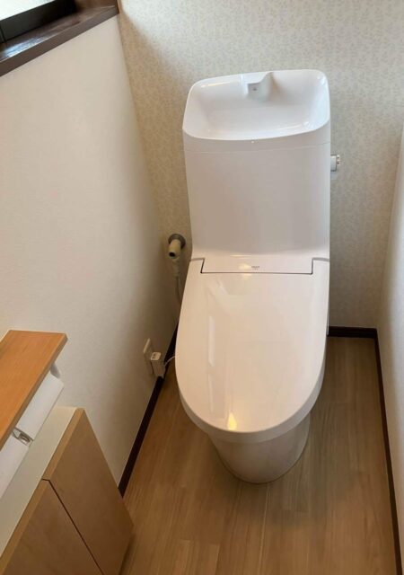 トイレ：福島県田村市　 TOTO GG1-800トイレ工事