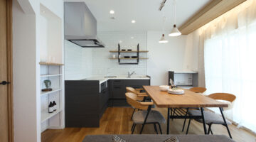 キッチン:福島県郡山市 家事動線を叶えるキッチン・内装リフォーム