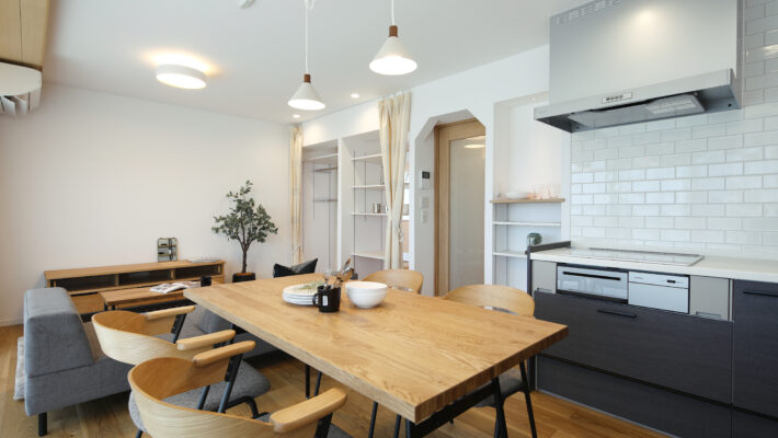 キッチン:福島県郡山市 家事動線を叶えるキッチン・内装リフォーム