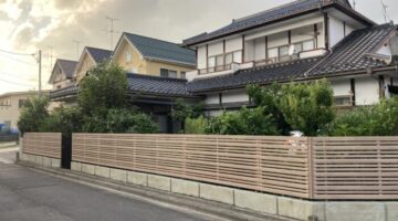 その他：福島県郡山市　風が通るフェンスリフォーム