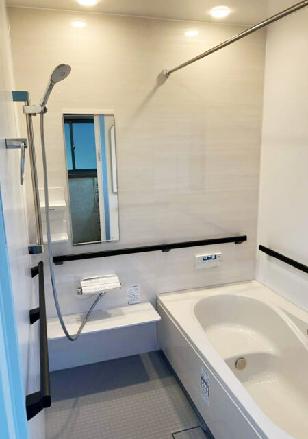 お風呂:福島県本宮市 冬でも快適な浴室新設リフォーム