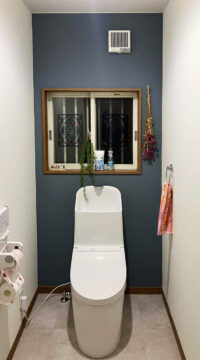 トイレ：福島県安達郡　快適＆お掃除ラクにトイレリフォーム