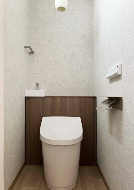 トイレ：福島県福島市　フレンチカントリーなトイレリフォーム