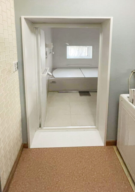 お風呂:福島県福島市 ご高齢の方も安心して使える浴室リフォーム