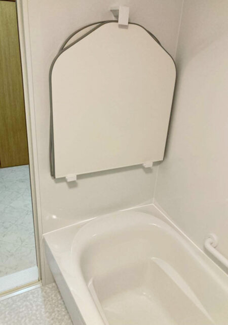 お風呂：福島県　寒いタイル風呂を暖かいユニットバスへリフォーム