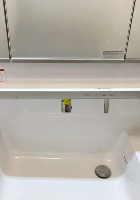 洗面台:福島県 コンパクトでもしっかり収納できる洗面台リフォーム