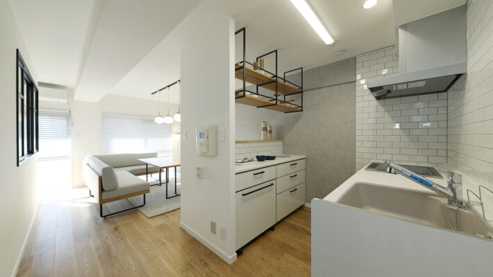 全面改装:福島県郡山市 光と風が通るスロウカフェテイストへLDKリフォーム