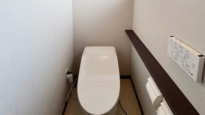 トイレ:福島県田村市 和式トイレから洋式トイレリフォームで段差解消